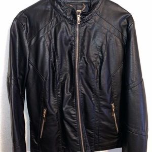 Women’s Black Leather Jacket